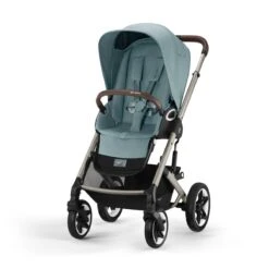 Cybex Talos S Lux Travelsystem Sky Blue -Taupe Frame 2023 Met Cloud T -Baby Product Winkel cybex talos s lux taupe sky blue 14
