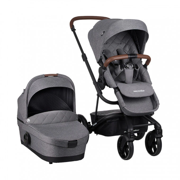 Easywalker Harvey 3 Diamond Grey + Maxi-Cosi Cabriofix I-Size Essential Black 4 Easywalker Harvey 3 Diamond Grey + Maxi-Cosi Cabriofix I-Size Essential Black - Afbeelding 2