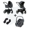Joolz Geo 3 Pure Grey + Adapters + Maxi-Cosi Pebble 360 2 Joolz Geo 3 Pure Grey + Adapters + Maxi-Cosi Pebble 360 -Baby Product Winkel joolz geo 3 pure grey adapters pebble 360 essential graphite
