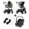 Joolz Geo 3 Sage Green + Adapters + Maxi-Cosi Pebble 360 2 Joolz Geo 3 Sage Green + Adapters + Maxi-Cosi Pebble 360 -Baby Product Winkel joolz geo 3 sage green adapters pebble 360 essential black