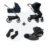 Joolz Geo 3 Navy Blue + Adapters + Cybex Cloud T -Baby Product Winkel joolz geo3 pakketdeal navy blue cybex cloudt