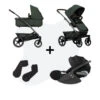 Joolz Geo 3 Urban Green + Adapters + Cybex Cloud T -Baby Product Winkel joolz geo3 pakketdeal urban green cybex cloudt
