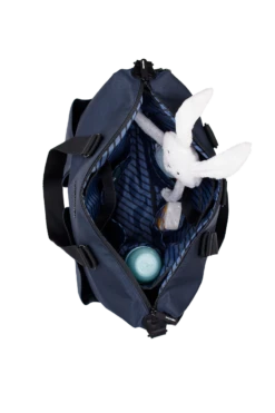 Easywalker Verzorgingstas -Baby Product Winkel nursery bag sapphire blue inside with props