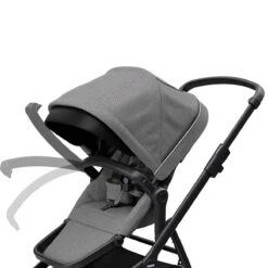 Thule Sleek Compleet 12 Thule Sleek Compleet -Baby Product Winkel thule sleek grey melange on black compleet 4